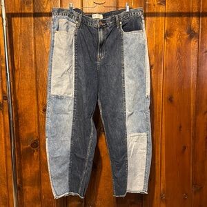 GAP Blue Relaxed Jeans, Barrel Leg